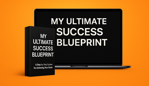My Ultimate Success Blueprint Course Mockup